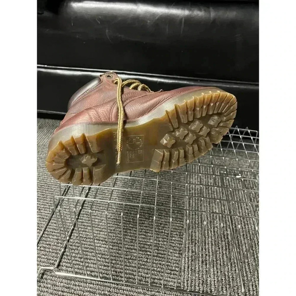 Dr. Martens Brown Leather Combat Boots made in England Size 6 woman’s 4 men’s - Picture 8 of 13